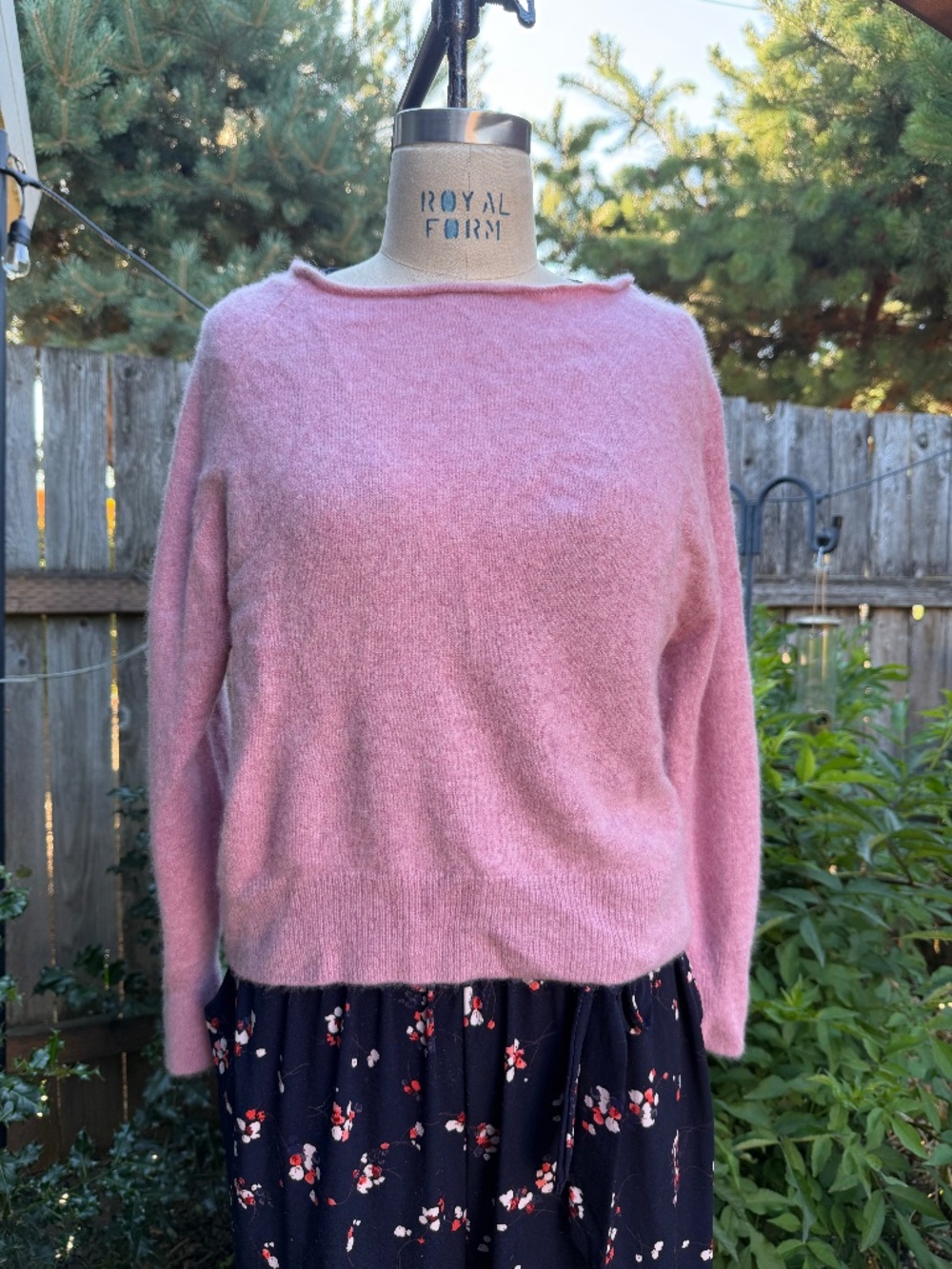 Pink Quince Mongolian Cashmere Boatneck Sweater